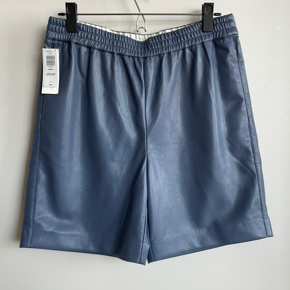 New with tags - Aritzia Vegan Leather Shorts - Women’s Size 8